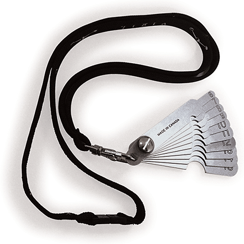 Lanyard Clips for Wire Rope and Sheave Gauges