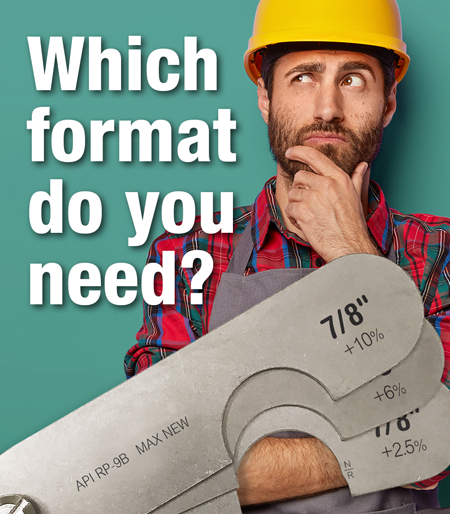 Find the Right Gauge Format